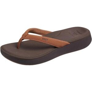 Woman Reef Cushion Cloud Super Soft Molded Footbed CJ3634 Color Espresso Sz 7